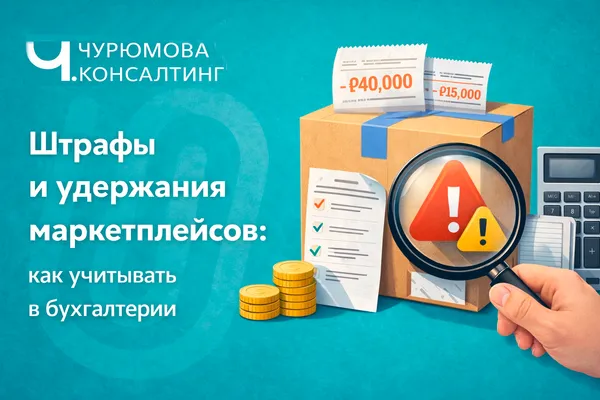 Штрафы и удержания маркетплейсов: как учитывать в бухгалтерии
