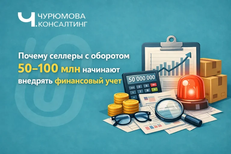 Почему селлеры с оборотом 50–100 млн начинают внедрять финансовый учет